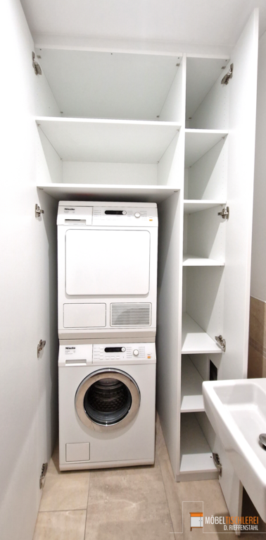 Bad und mehr | Waschmaschinen- und Trocknerschrankschrank