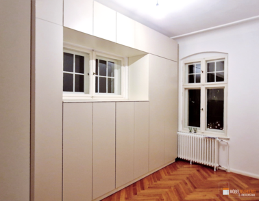 Schlafzimmer | Ankleidezimmer in Beige